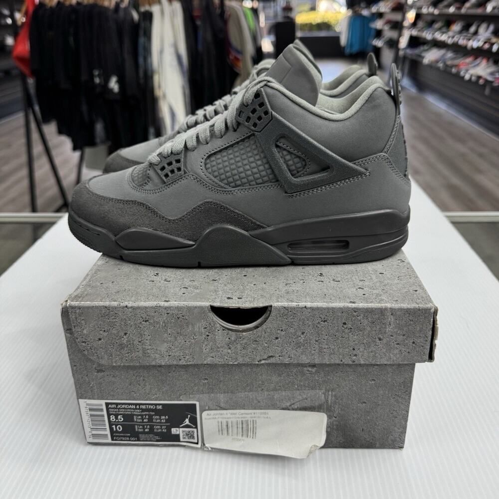 Size 8.5 - Air Jordan 4 Retro SE Paris Olympics Wet Cement FQ7928-001